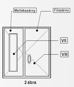 Kt szrny biztonsgi ajt vzlat